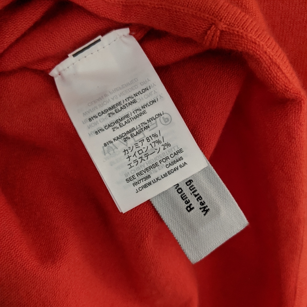 J. Crew Collection Cashmere Cap-sleeve Bodysuit - Picture 7 of 8